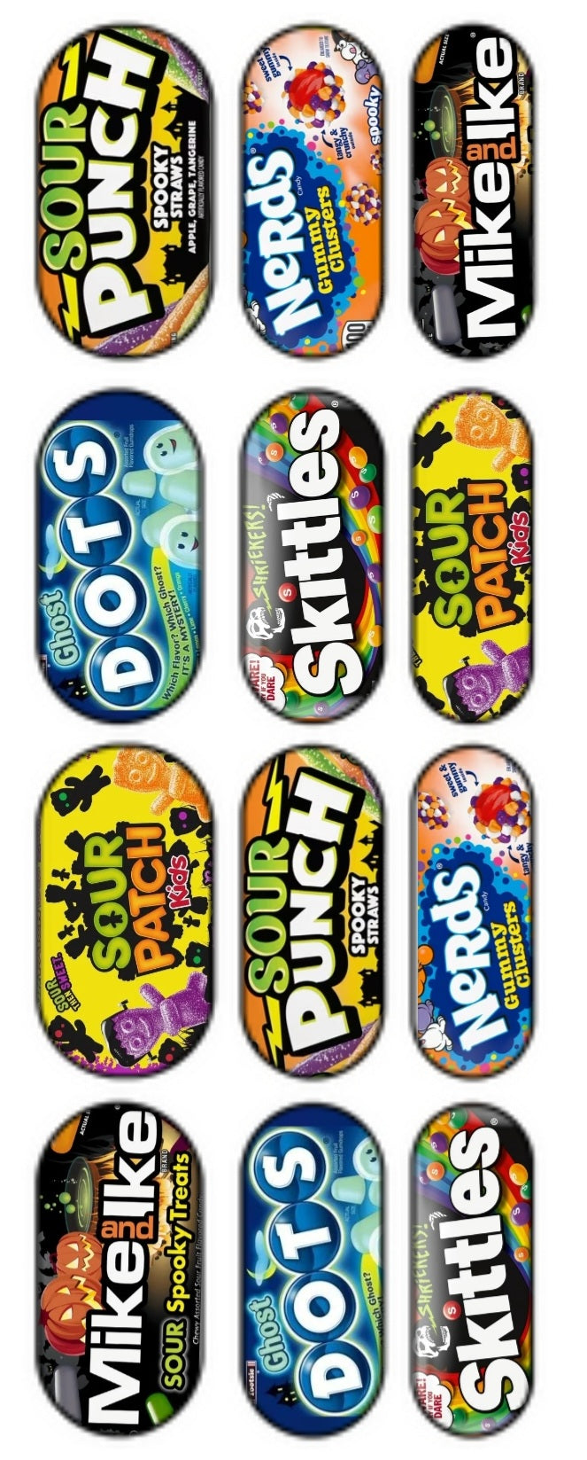 "Halloween Treats Bundle " Decals (medium)