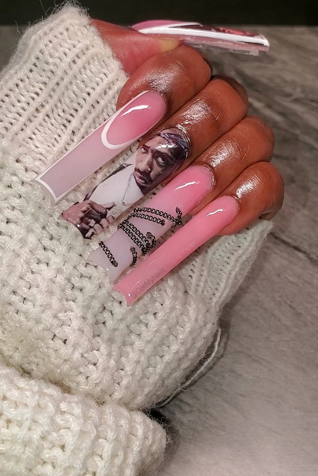 "Thug L I F E" Waterslide Decals (long)