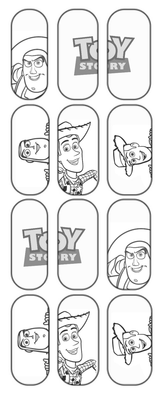 "Infinity & Beyond" Color-In Decal (long)