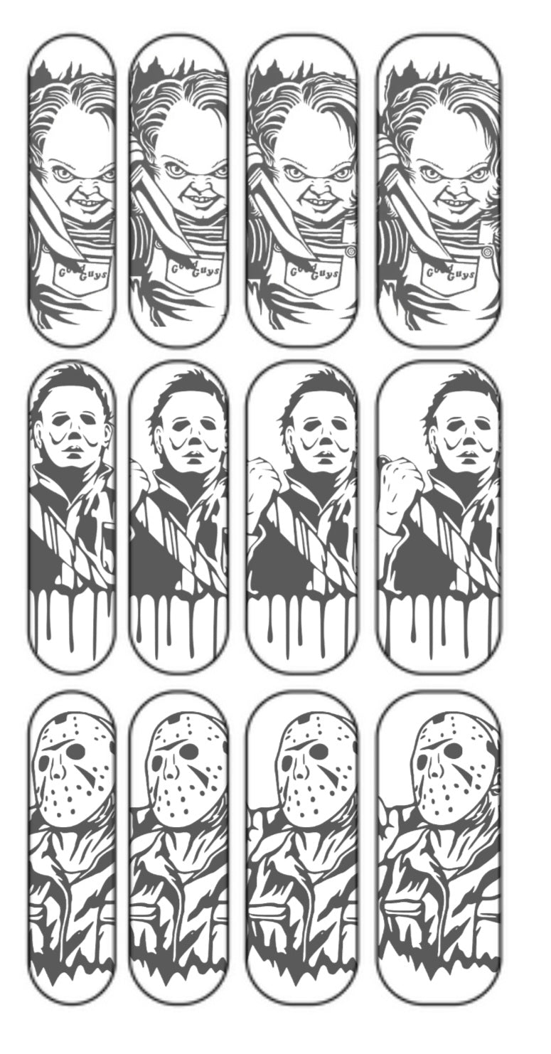 "Fright" Xxl French Decal