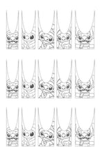 "Sweater Weather" Deep French Color-in Decals