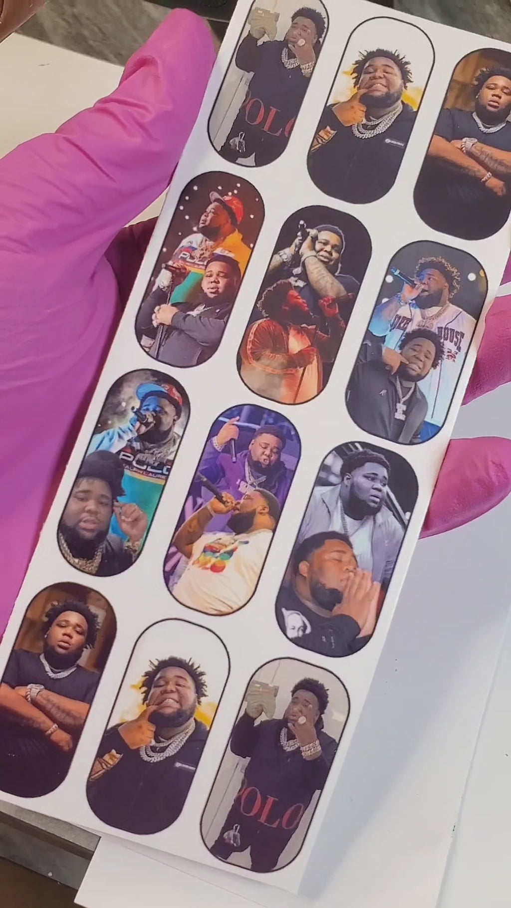 "Wave" Waterslide Decal (long)