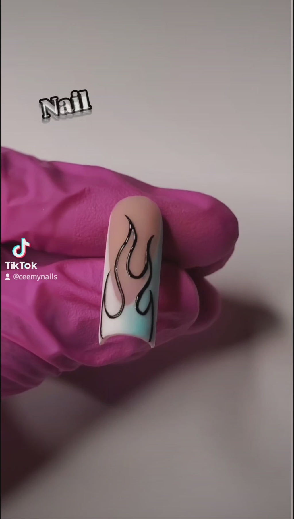 "Flame On" Color-In Decal