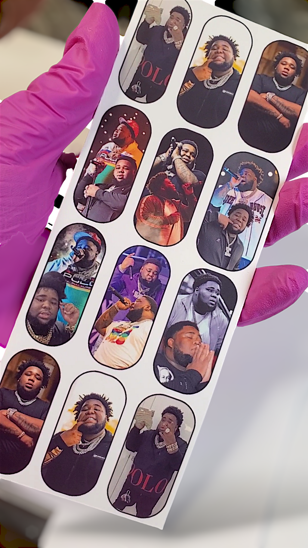 "Wave" Waterslide Decal (long)