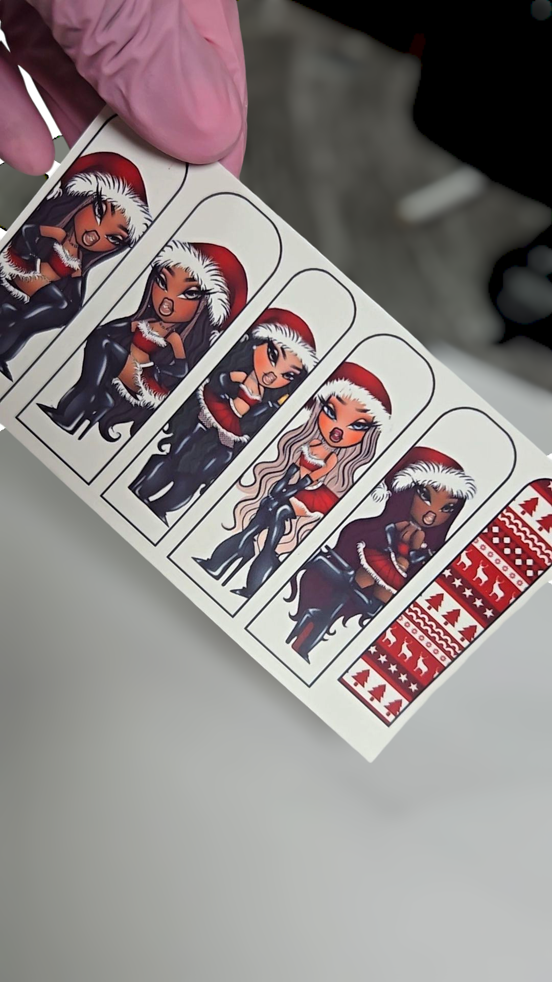 "Naughty or Nice" (XXL Decals)