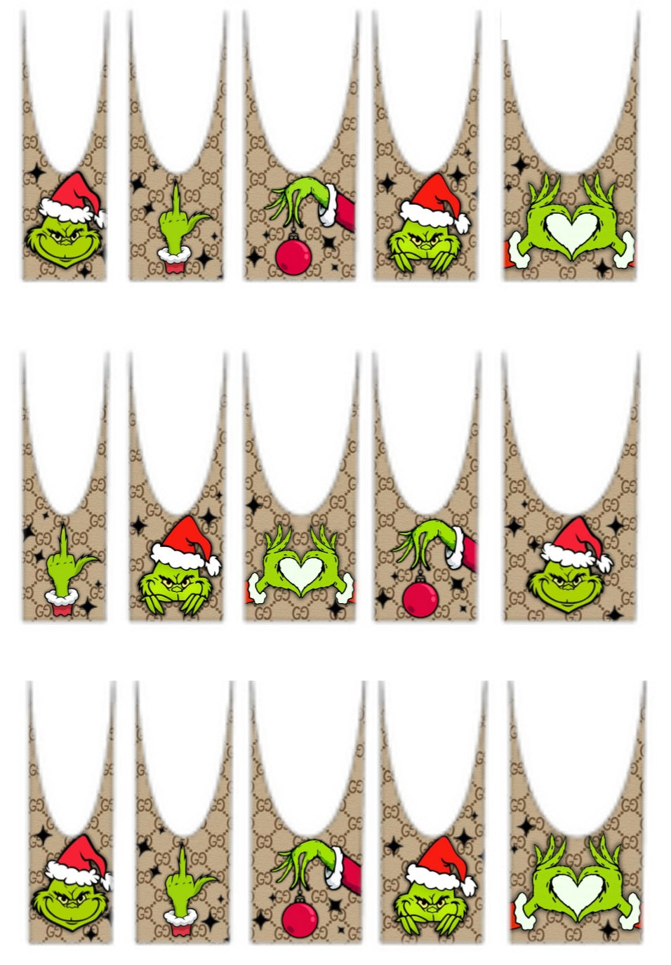 "Rich Grinch Energy" Deep french (xl)