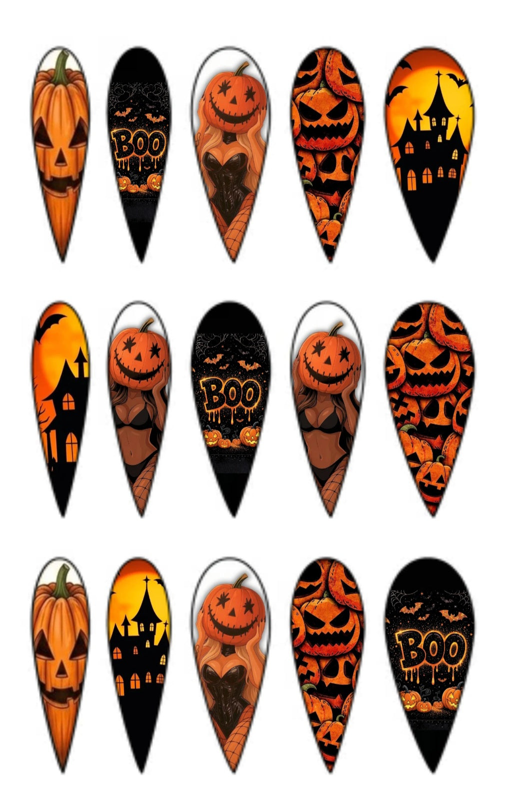 "Boo-Szn" (long stiletto)