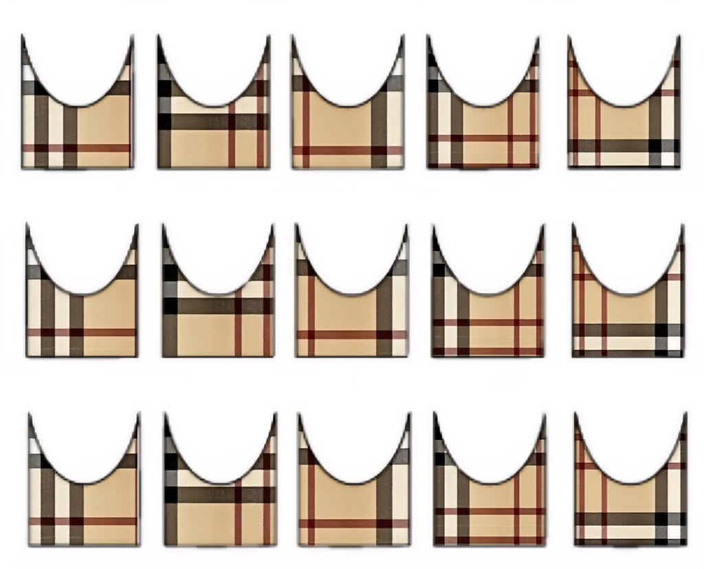 "Perfect Plaid" frenchies (medium)