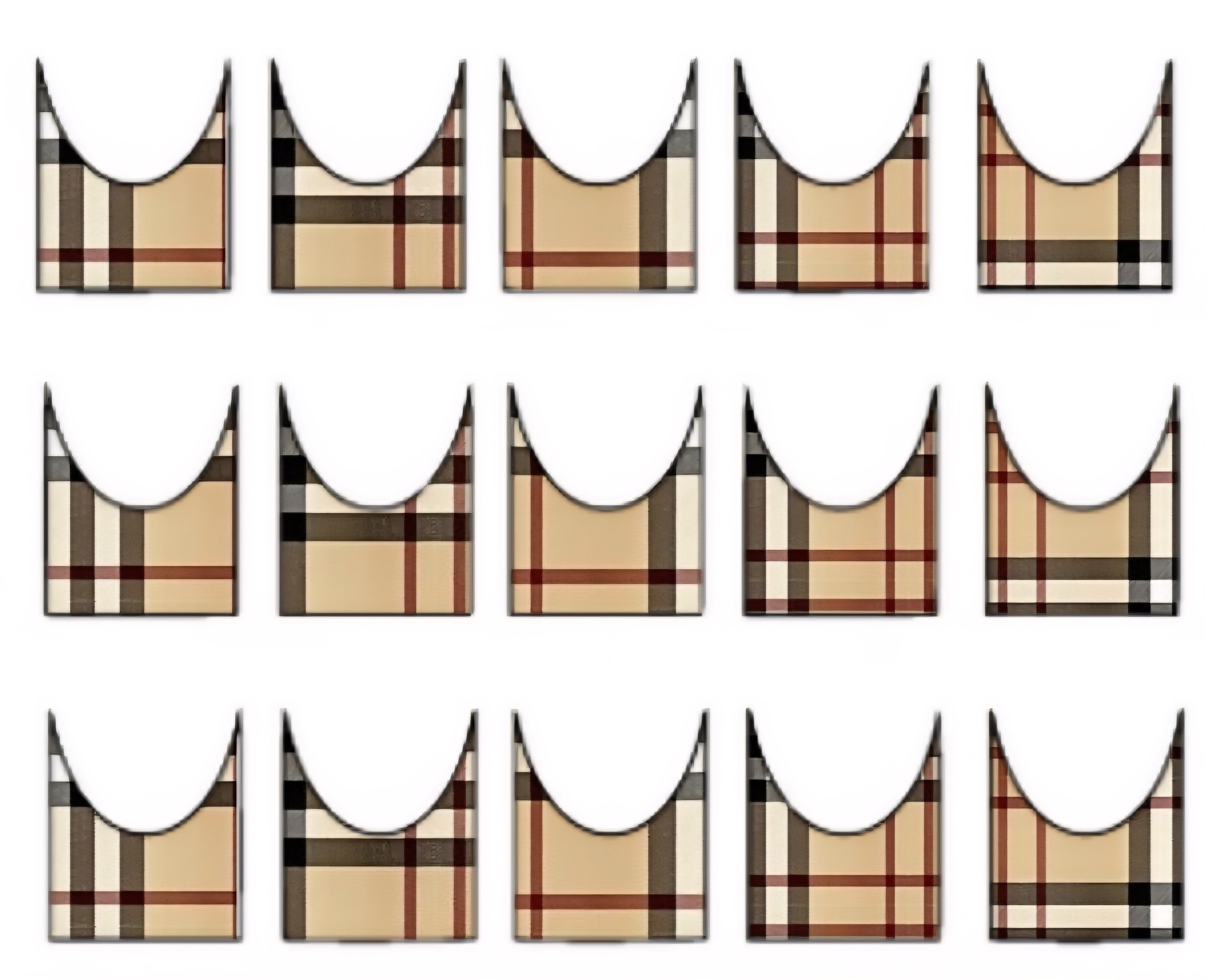"Perfect Plaid" frenchies (medium)
