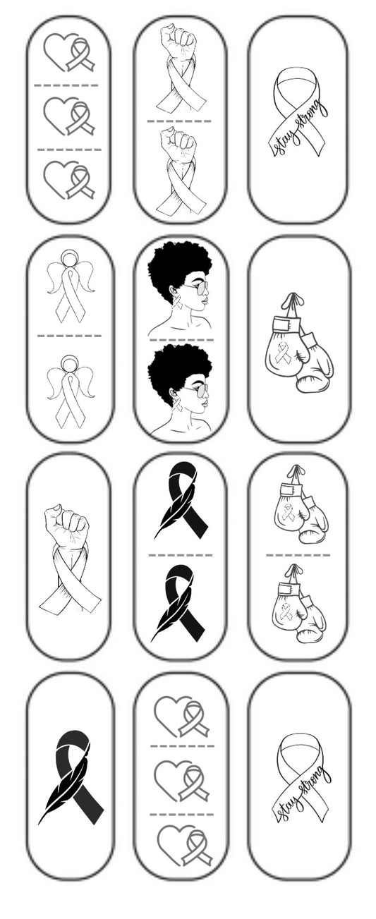 Warrior Color-In Decal (short, medium,long)