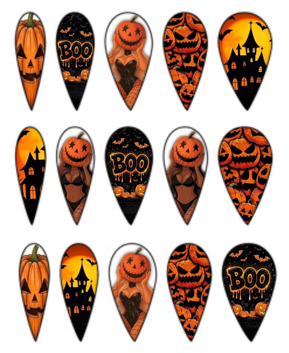 "Boo-Szn" (medium stiletto)