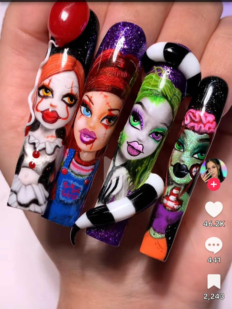 "Bratty Halloween" (xl)